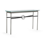 Equus Console Table - Natural Iron / Black