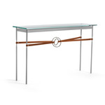 Equus Console Table - Vintage Platinum / Natural Iron