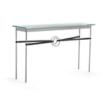 Equus Console Table - Vintage Platinum / Natural Iron