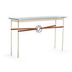 Equus Console Table - Soft Gold / Black