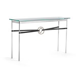 Equus Console Table - Sterling / Bronze