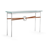 Equus Console Table - Sterling / Dark Smoke