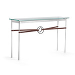 Equus Console Table - Sterling / Black