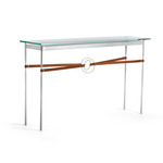 Equus Console Table - Sterling / Soft Gold