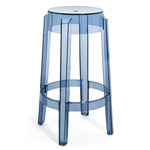 Charles Ghost Bar Stool - 2 Pack - Transparent Powder Blue