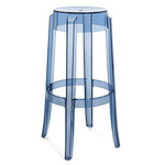 Charles Ghost Bar Stool - 2 Pack - Transparent Powder Blue