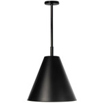 Bluff Outdoor Pendant - Black