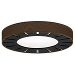 Arthur Ceiling Light Fixture - Ebony / Silk Chocolate