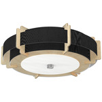 Truman Ceiling Light Fixture - Birch / Silk Ebony