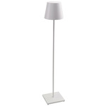 Poldina Pro XXL Indoor / Outdoor Rechargeable Floor Lamp - White