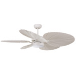 Lucci Air Bali Ceiling Fan with Light - Antique White / Antique White