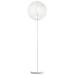 Random II Floor Lamp - White / White