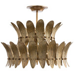 Analise Chandelier - Vintage Brass