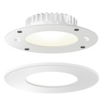 Alter Series 4IN Color Select Retrofit Recessed Panel Light - White