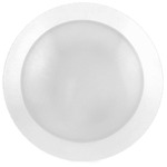 Click 6IN Round Surface Mount Light - White / White