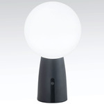 Olimpia Rechargeable Table Lamp - Dark Gray / White