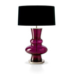 Oprah Table Lamp - Purple / Black