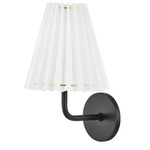 Demi Wall Sconce - Black / White