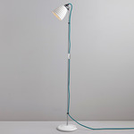 Hector Bibendum Floor Lamp - Turquoise / White