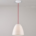 Hector Bibendum Pendant - Red / White