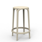 Brooklyn Bar / Counter Stool - Set of 4 - Ecru