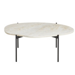 La Terra Occasional Table - Black / Ivory