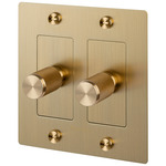 Buster + Punch Complete Metal Dimmer Switch - Brass