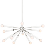 Monroe Sputnik Chandelier - Polished Nickel