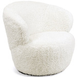 Myra Swivel Chair - White