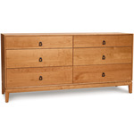 Mansfield Six Drawer Dresser - Natural Cherry