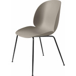 Beetle Dining Chair - Black Matte / New Beige