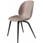 Beetle Dining Chair - Black Stained Beech / Sweet Pink