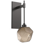 Gem Tempo Wall Sconce - Graphite / Bronze