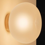 Melina Wall Sconce - Bronze / Etched Glass