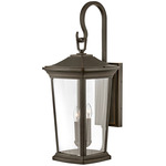 Bromley Outdoor Hanging Wall Light - Oil Rubbed Bronze / Clear