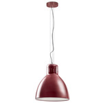 JJ Pendant - Matte Amaranth Red