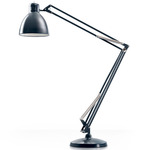 JJ Large Indoor Floor Lamp - Matte Mica Blue