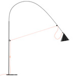 Ayno Floor Lamp - Black / Black