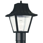 8275 Post Light - Black / Clear