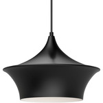 Emiko Pendant - Matte Black / Matte Black