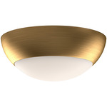 Rubio Ceiling Light Fixture - Aged Gold / Opal Matte