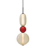 Pebbles Small Pendant - Black / Multicolor