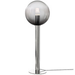 Phenomena Globe Floor Lamp - Silver / Smoke Grey