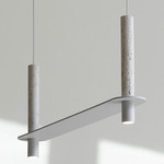 Meta Parallel Suspension Pendant - White