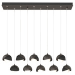 Brooklyn Linear Multi Light Pendant - Oil Rubbed Bronze / Black