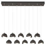 Brooklyn Linear Multi Light Pendant - Oil Rubbed Bronze / Oil Rubbed Bronze