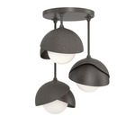 Brooklyn Double Multi Semi Flush Light - Dark Smoke / Oil Rubbed Bronze