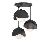 Brooklyn Double Multi Semi Flush Light - Black / Oil Rubbed Bronze