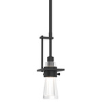 Erlenmeyer Mini Pendant - Black / Clear