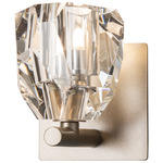 Gatsby Wall Sconce - Soft Gold / Crystal